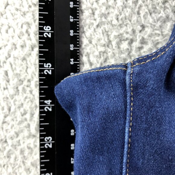 SOFT SURROUNDINGS Womens SMALL The Ultimate Pull On Stretch Denim Crop Jeans - Picture 12 of 12